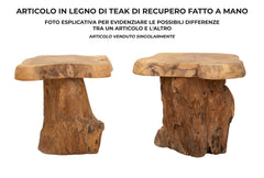 BINGTANG KECIL STOOL TEAK CM Ø 36X32