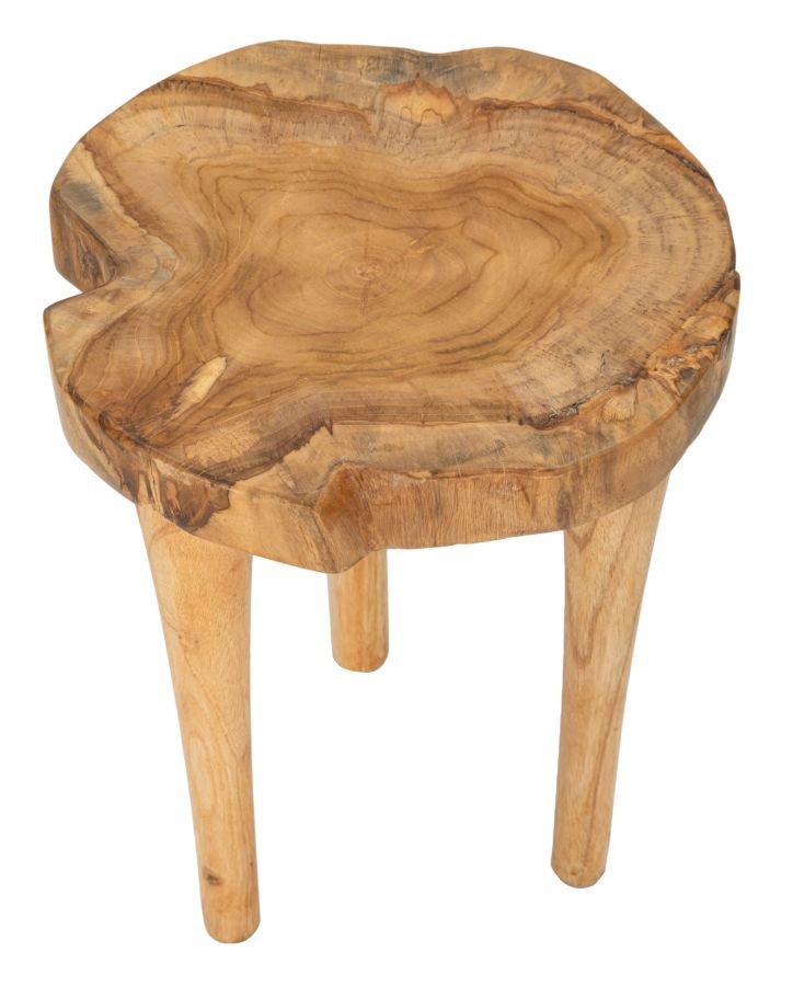 KURSI STOOL TEAK CM Ø 35X45