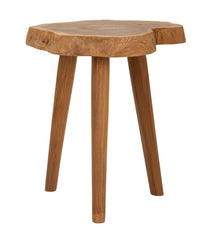 Tabouret en teck recyclé