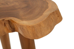 Tabouret en teck recyclé