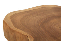Tabouret en teck recyclé
