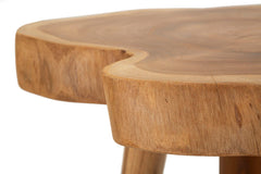 Tabouret en teck recyclé