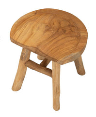 Tabouret Teck recyclé