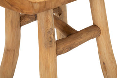 Tabouret Teck recyclé