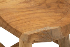 Tabouret Teck recyclé