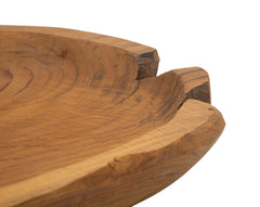 Plateau en Teck recyclé Wahan Artisanale