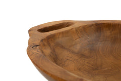 Plateau Vider Sac Teck Recyclé Fait Main avec Poignées Ergonomiques