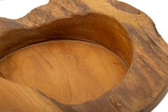 Plateau Erusi en Teck recyclé