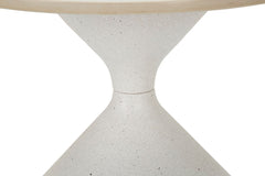 Table basse Céramique Marbre et Fer Blanc