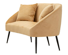 SOFA BROWY WITH CUSHIONS CM 137X69X79 