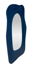 Miroir mural sinueux Dafne Bleu