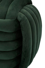 Tabouret Softy Velours Vert