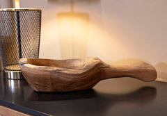 Plateau Cuillère Teck Recyclé Fait Main