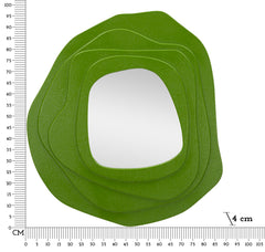 Miroir mural sinueux Dalia Vert