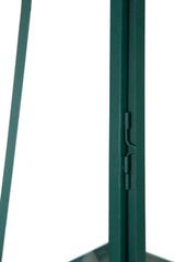 Ensemble de lanternes vertes avec poignée dorée