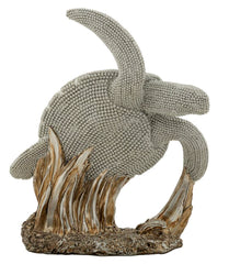 Statue tortue décorative style contemporain