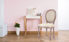 Lot de 20 chaises de style, chaises Louis XVI tissu beige