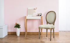Lot de 20 chaises médaillon Royale tissu Beige