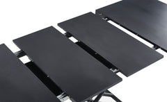 Table basse relevable Sundance Noir mat