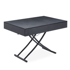 Table basse relevable Sundance Noir mat