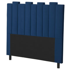 Tête de lit Arrias 140 cm Velours bleu