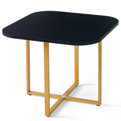 Table et chaises encastrables scandinaves Oslo Noir