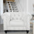 Fauteuil Abir blanc