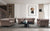 Fauteuil Abir au design rétro en simili cuir