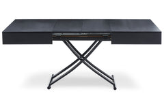 Table basse relevable Sundance Noir mat