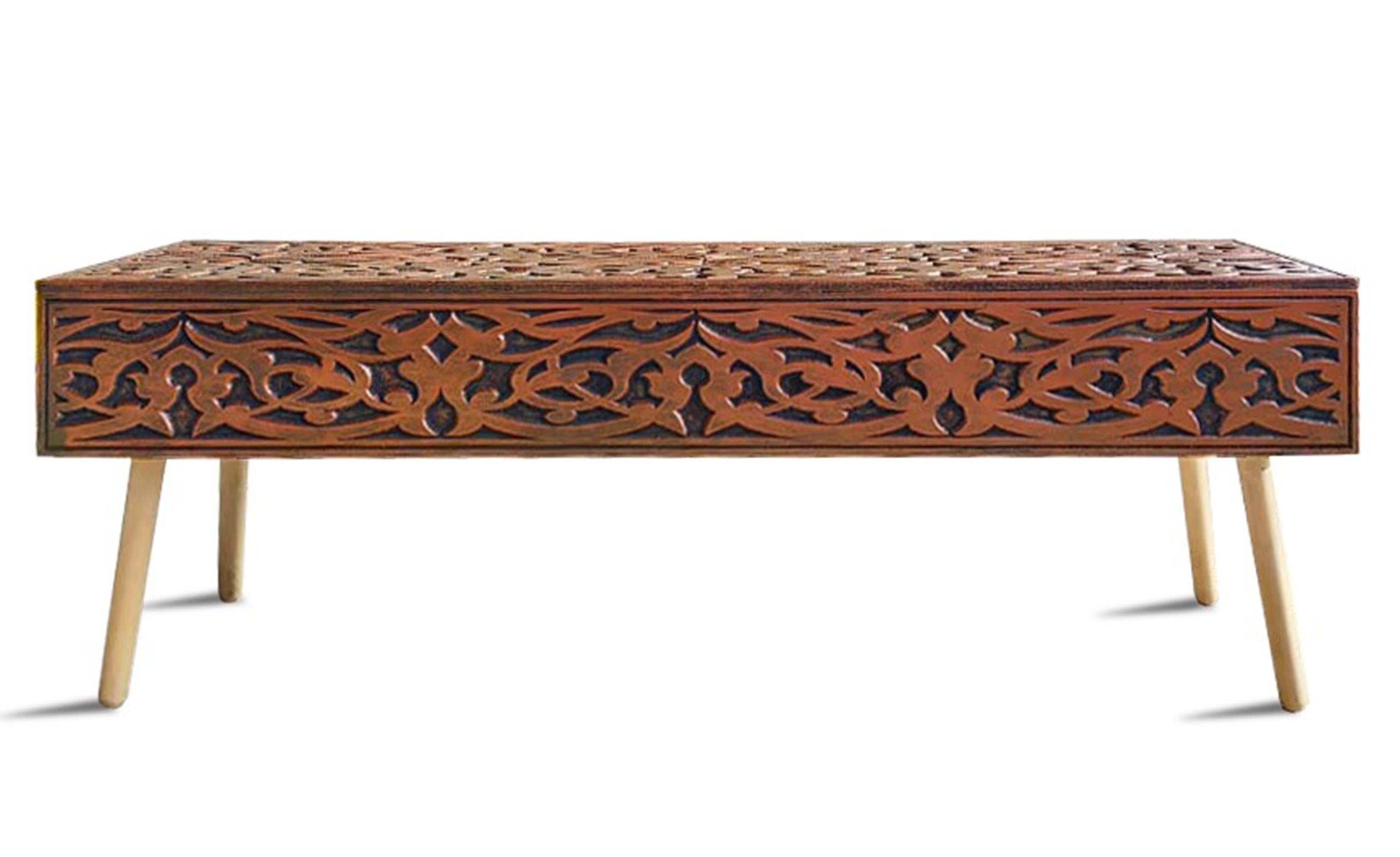 Bout de lit Jadida Cuivré