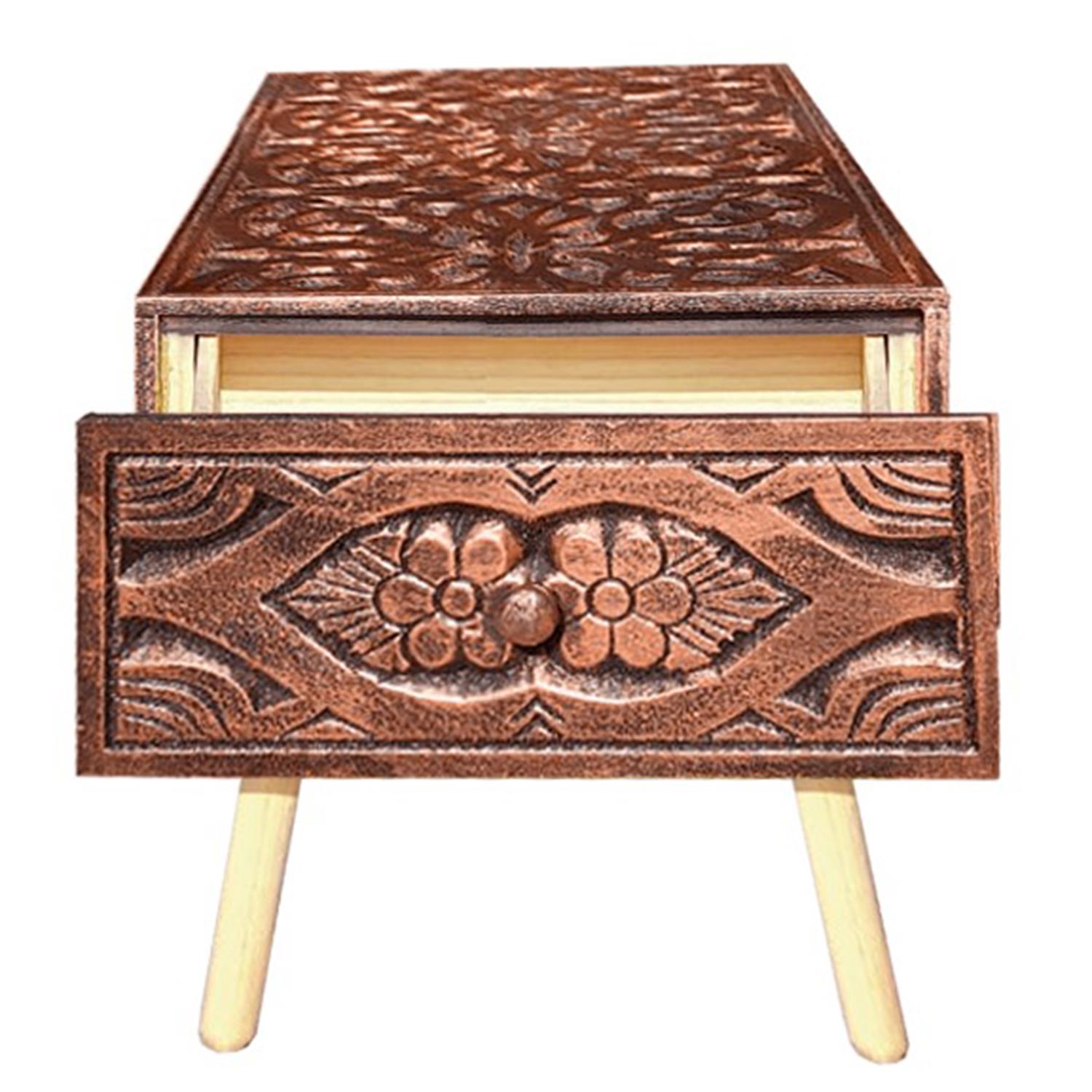 Bout de lit Jadida Cuivré