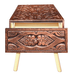 Bout de lit Jadida Cuivré