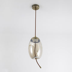Suspension Odalia Verre Transparent fumé