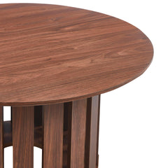 Ensemble de tables basses Cimfus bois foncé