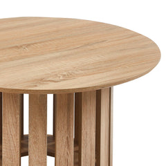 Ensemble de tables basses Cimfus chêne clair