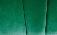 Tête de lit Avera 160 cm vert velours