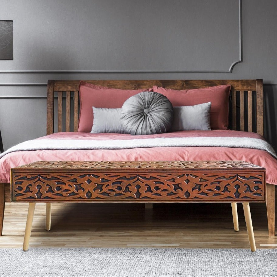 Bout de lit Jadida Cuivré