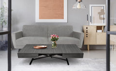 Table basse relevable Appo en bois vintage