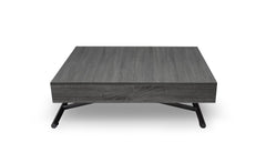 Table basse relevable Appo en bois vintage