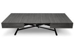 Table basse relevable Appo en bois vintage