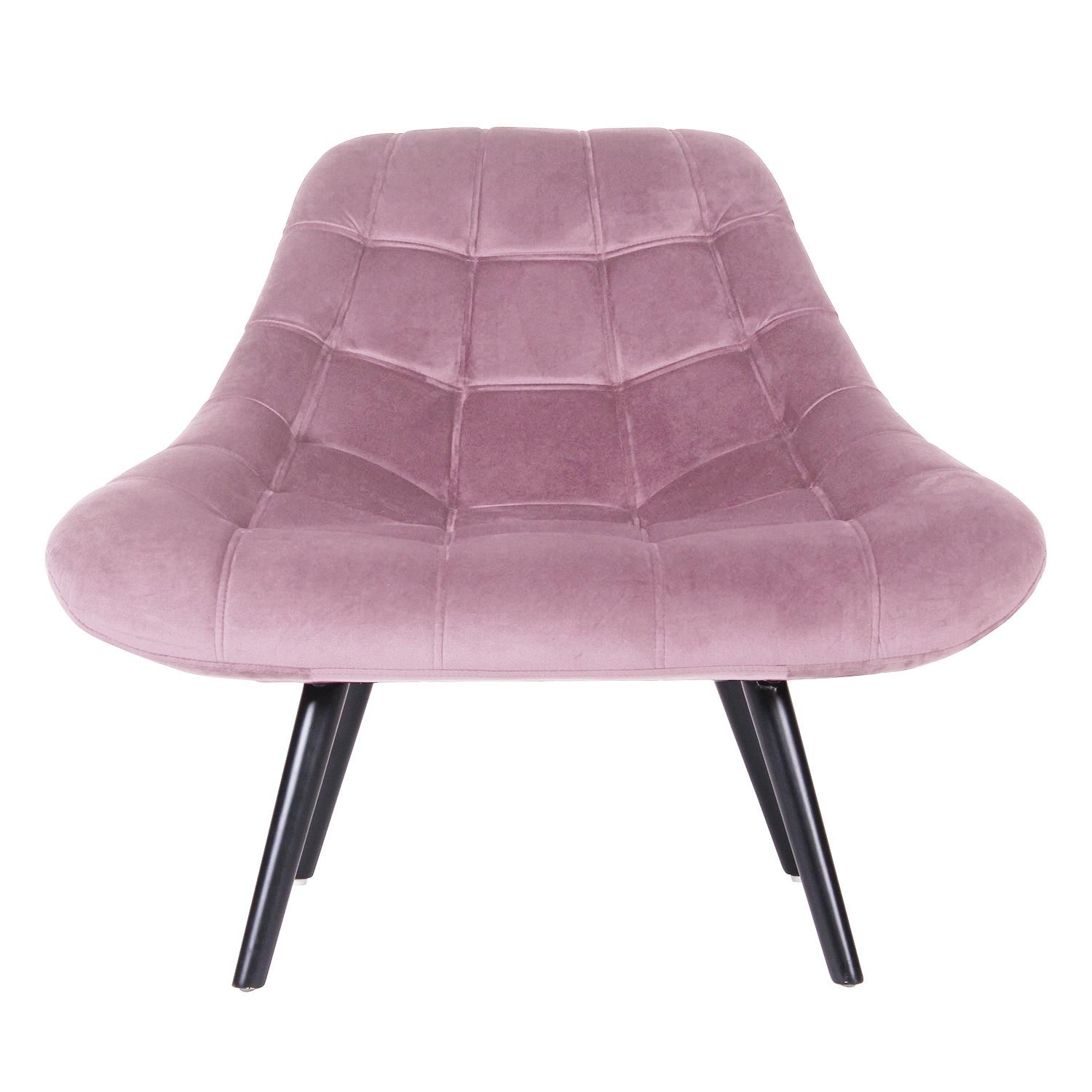 Fauteuil Danios Velours Rose