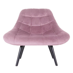 Fauteuil Danios Velours Rose