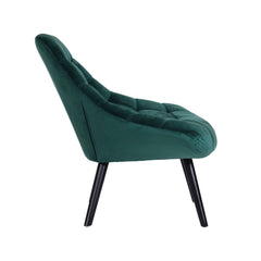 Lot de 2 fauteuils Danios Velours Vert