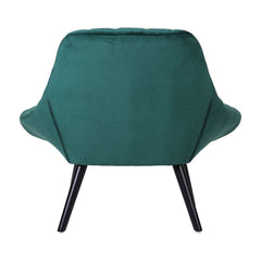 Lot de 2 fauteuils Danios Velours Vert