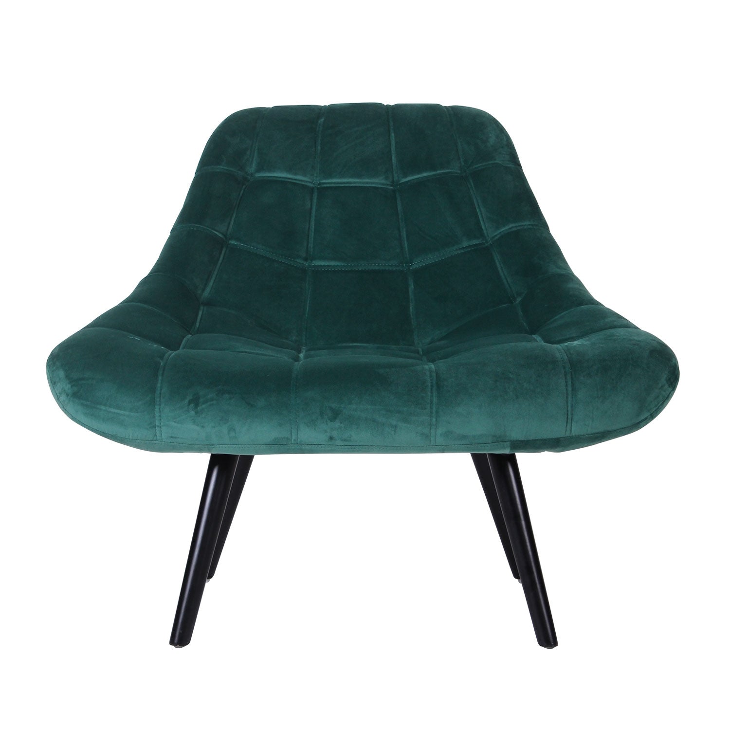 Lot de 2 fauteuils Danios Velours Vert