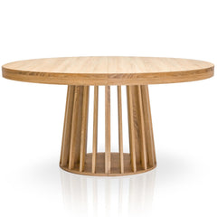 Table ronde extensible Eliza Chêne clair