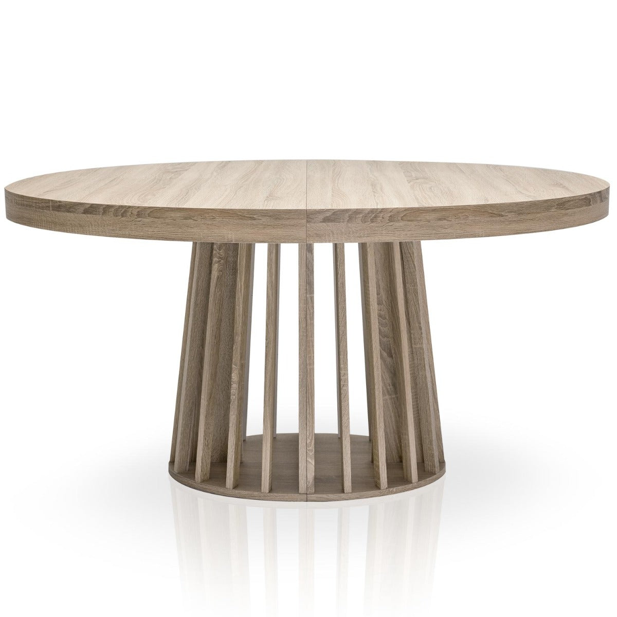 Table ovale extensible Eliza Chêne clair