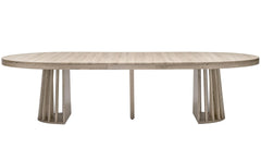 Table ovale extensible Eliza Chêne clair