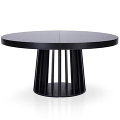 Table ronde extensible Eliza Noir