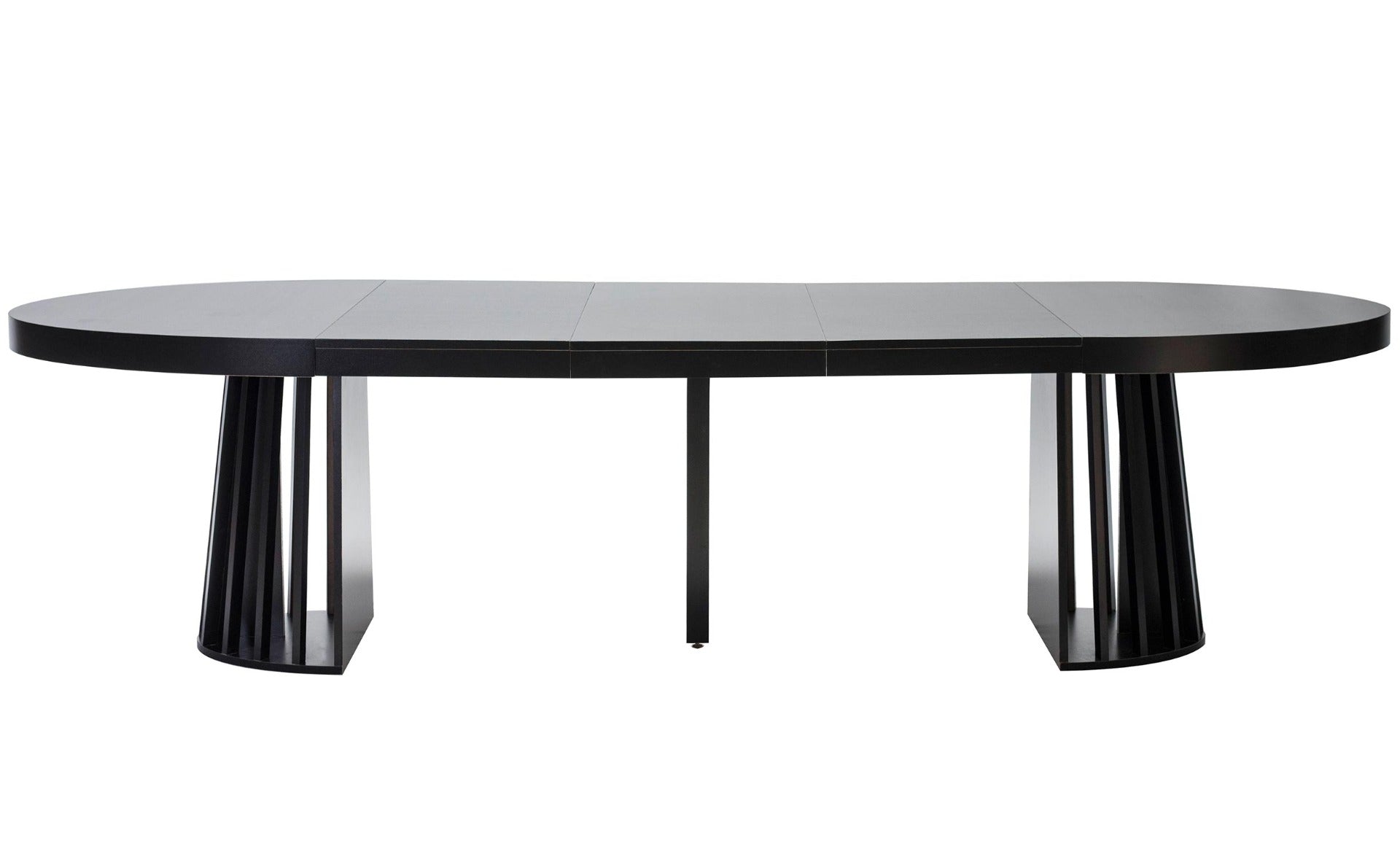 Table ronde extensible Eliza Noir